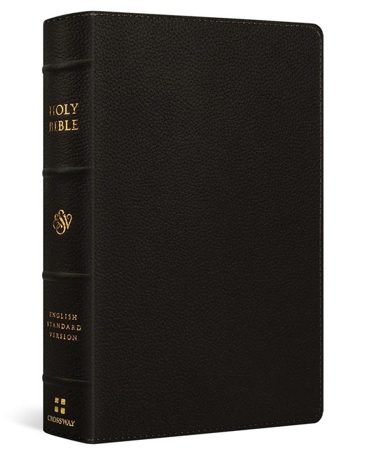 ESV Giant Print Personal Size Bible, Red Letter (Buffalo Leather, Deep Brown): Holy Bible, English Standard Version