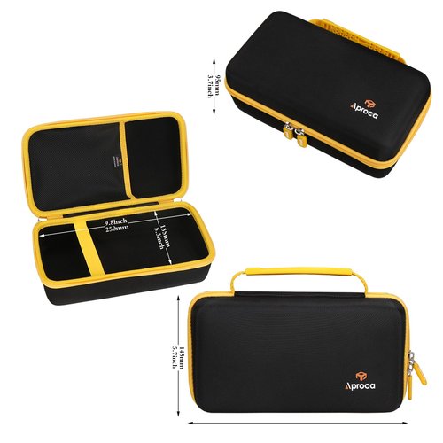 Aproca Hard Storage Travel Case, Compatible with M210 BMP21-PLUS BMP21-LAB Handheld Label Printer and Accessories (Case Only)