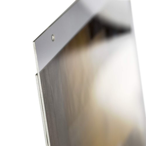 Officemate Vertical Wall Mount Sign Holder, 8.5 x 11 Inches, Clear, Comes in 6PK (23060)
