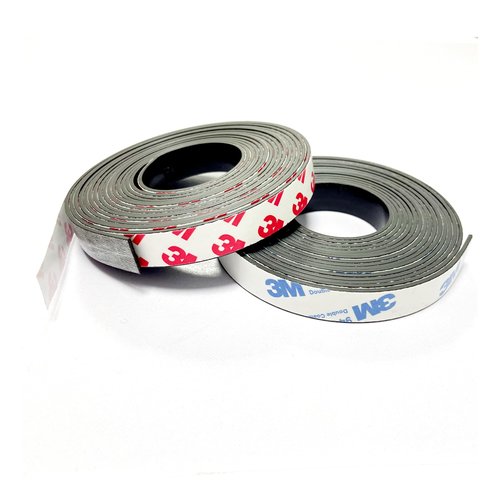 2 Rolls Magnetic Tapes, Flexible Magnet Strips with 3M Adhesive Backing, 10 Feet x 0.5"W Each Roll for DIY, Crafting, and Organizational Projects.