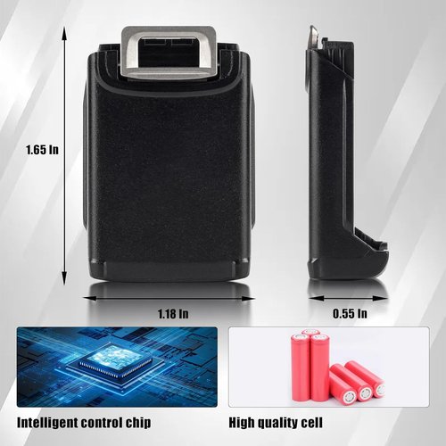 CBQ 25-Pack Zebra RS5100 Scanner Battery | Compatible with RS51, RS61, BT-000397, BT-000398