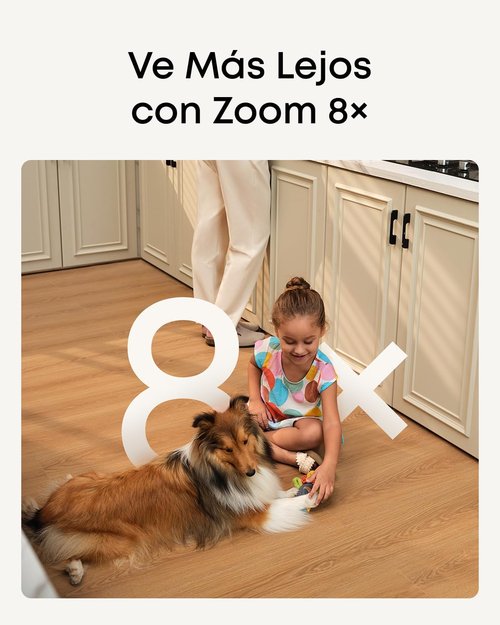 Eufy Security 4K Indoor Camera S350 - Dual Cameras, 8x Zoom, 360° Coverage, AI Auto-Tracking & Detection