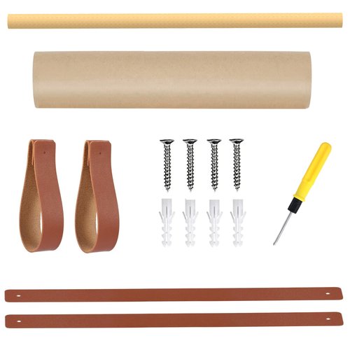 Brown Butcher Paper Roll-11.8inch Paper Roll Dispenser 30 Meters Craft Roll Butcher Holder for Wall Decor, Artwork, to-Do Lists and Ideal for Ideas