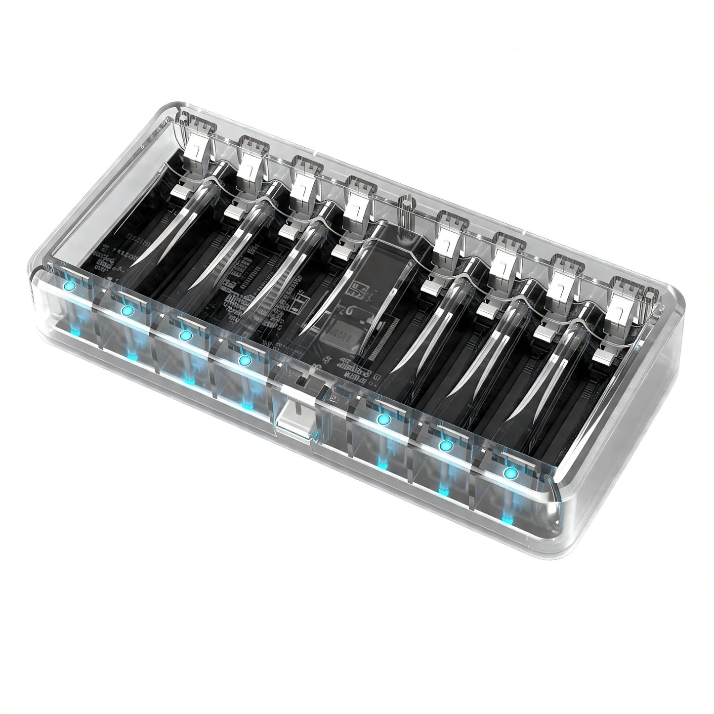 BEVIGOR Rechargeable AAA Batteries with Charger, 1100 mAh High Capacity, LSD Low Self Discharge Technology, Long-Lasting Triple A Batteries, 4 Count
