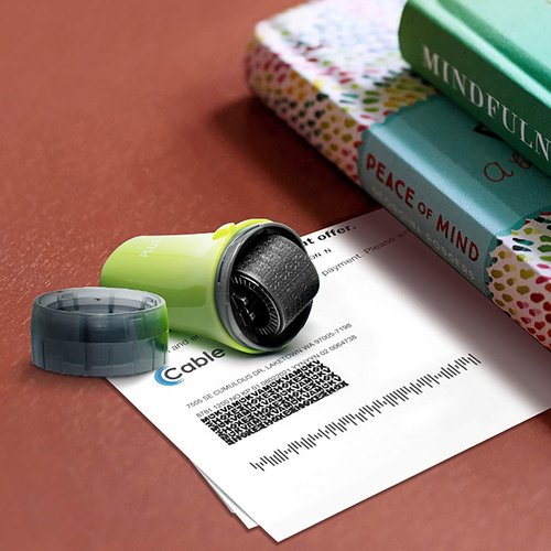 Guard Your ID Security Roller Set - Advanced 2.0 Identity Theft Protection | Regular 3-Pack, Green