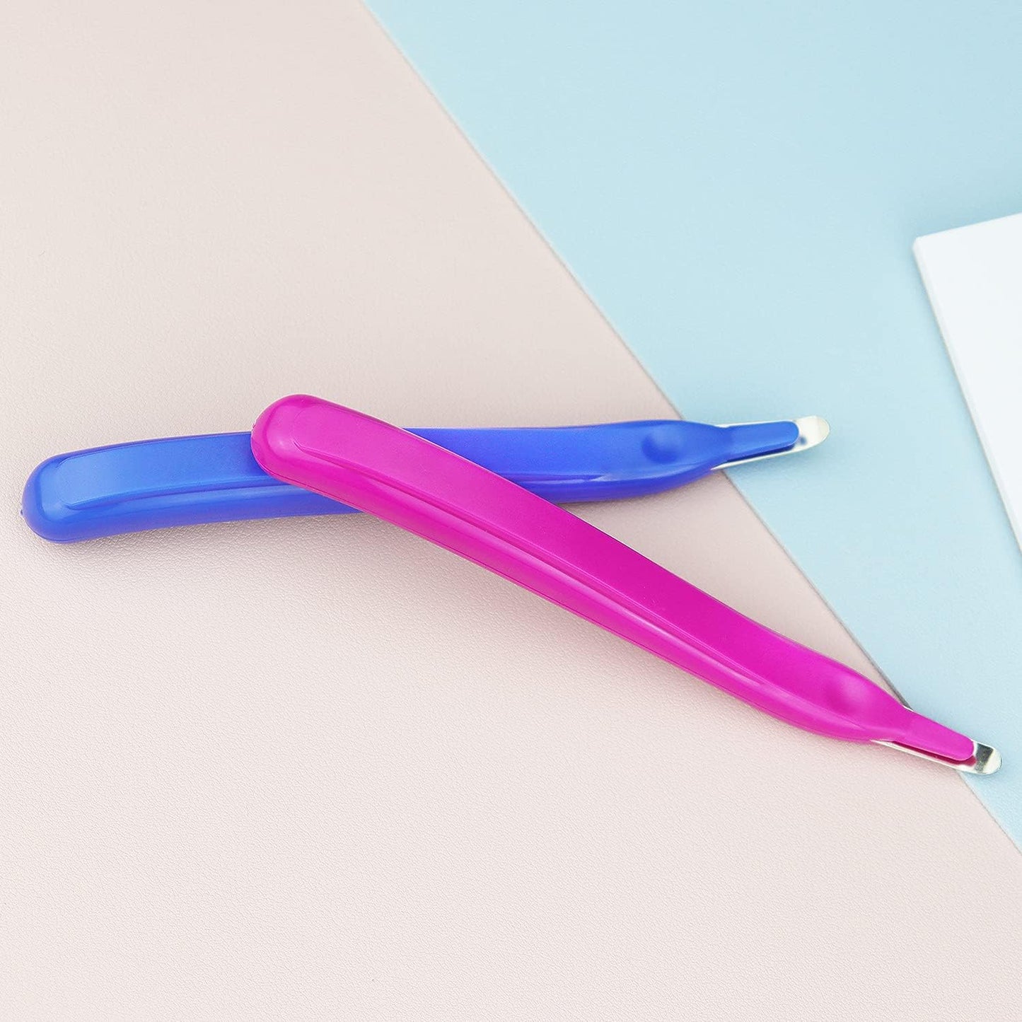 ZZTX Magnetic Staple Remover Tool - 3 PCS Professional Set for Home, Office & School | Blue, Rose, Green