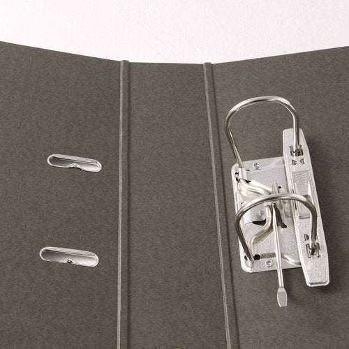 Muji R-Paper File Arch Type, 2 Hole, A4, Dark Grey