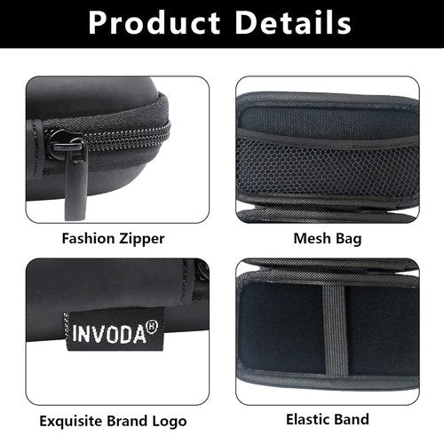 INVODA Electric Shaver Case - Showerproof Storage for Norelco One Blade Razor | EVA Protective Hard Case