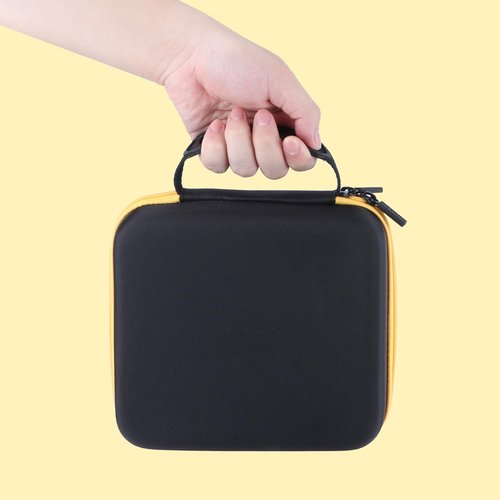 RIYADAone Hard Case Replacement for Kodak Dock Plus 4PASS / Kodak Dock Premium 4x6 Portable Instant Photo Printer (Black + Yellow Case)