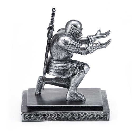 ThreeH Knight Pen Holder Magnetic Resin Ornaments Desk Decoration Home Decoration Pen Organizer
