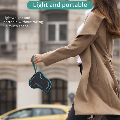 EVA Protective Case is Compatible with Micro Stitch Gun for Clothes,including 2000 Pieces of 0.18-Inch Micro Fasteners (Half White and Half Black)