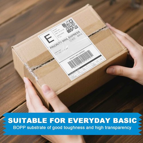 TSHAY Packing Tape, 24 Pack Heavy Duty Shipping and Moving Packing Tape, Clear, Packing and Moving Supplies, 2.0 inch Wide, 65 Yards Per Roll, Total 1560 Yards