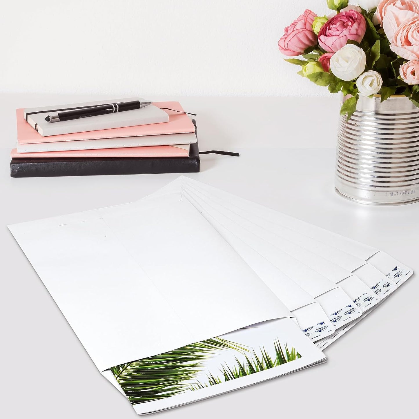 ValBox 9x12 Self-Seal Catalog Envelopes - 250 Pack White Mailing Envelopes with Peel & Seal Flap