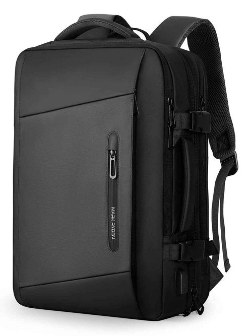 MARK RYDEN Travel Backpack for Men, 38L Airline Approved Carry on Backpack with 17.3 Inch Laptop Compartment and USB Charging Port, Waterproof Business Backpack Ideal for Traveling, Working