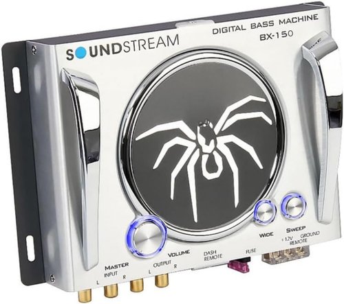 Soundstream BX-150, Digital Bass Processor and Reconstruction Bass Enhancer, Digital Bass Machine for Cars ATV UTV Motorcycles, BX-15 Family of Car Audio Sound Booster and Signal Booster