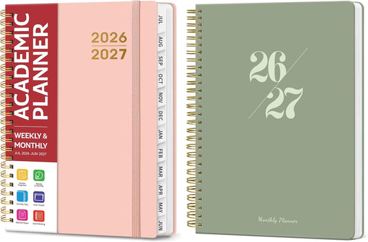 Skiennix Monthly Planner | 2026-2027 Academic Planner for Effective Organization