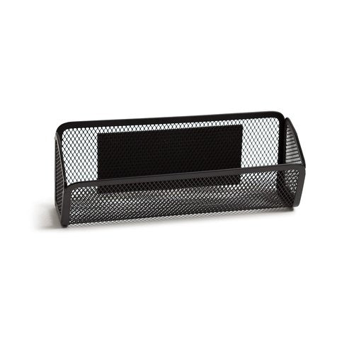 U Brands Black Mesh Locker Organization Kit, Includes Magnetic Cup, Folding Shelf and Bin, 3 Pieces