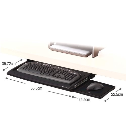 Fellowes 8031201 Office Suites Deluxe Keyboard Drawer (8031207)