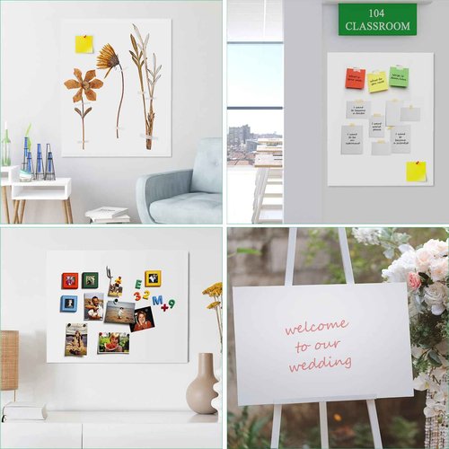 CreGear Foam Board 24 x 36 x 3/16", 12 Pack White Poster Board Lightweight Signboard Foamboard for Crafts, Framing, Art, Display, Presentation