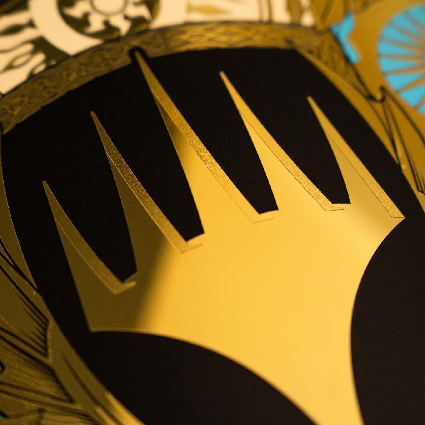 TrophySmack Championship Belt - Officially Licensed MTG Tournament Trophy | 6lb with 5 Metal Plates
