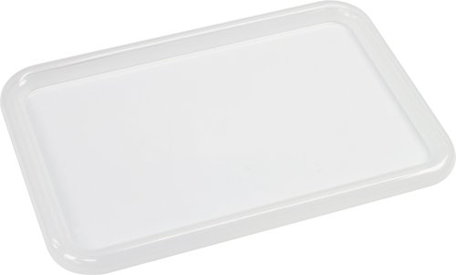 Storex Bin Cover/Lid, Fits Small Cubby Bin (Bins Sold Separately), 12.2" x 7.8" x 1", 5-Pack, Translucent (62402A05C)