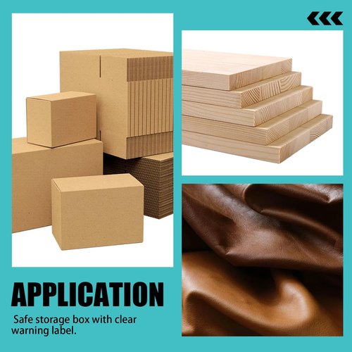 100-Pack Super Big Hook Trimming Blades for Roofing and Flooring, Carbon Steel, Double Sided with 2 Notches and 4 Holes