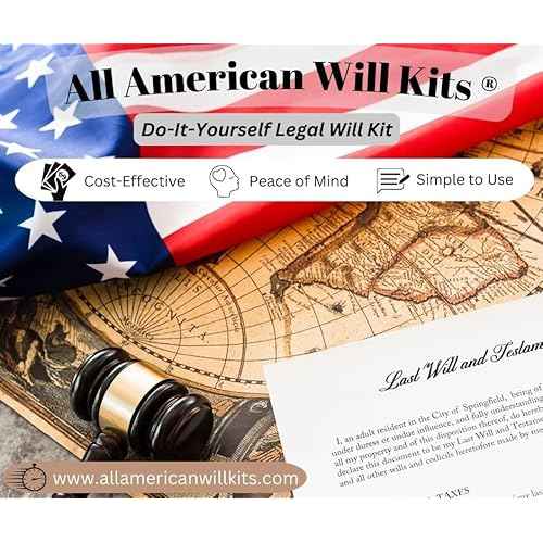Do-It-Yourself Legal Will Kit ? Come with Two Sets ? No Printing ? No Downloading - No CD is Required - Prepared by an Attorney - Valid in All 50 States., Multicolor