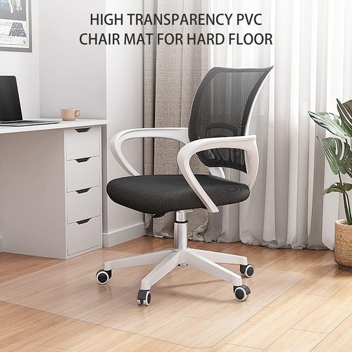 SHAREWIN Large Office Chair Mat for Hard Floors - 59''x47'',Heavy Duty Clear Wood/Tile Floor Protector PVC Transparent by SHAREWIN
