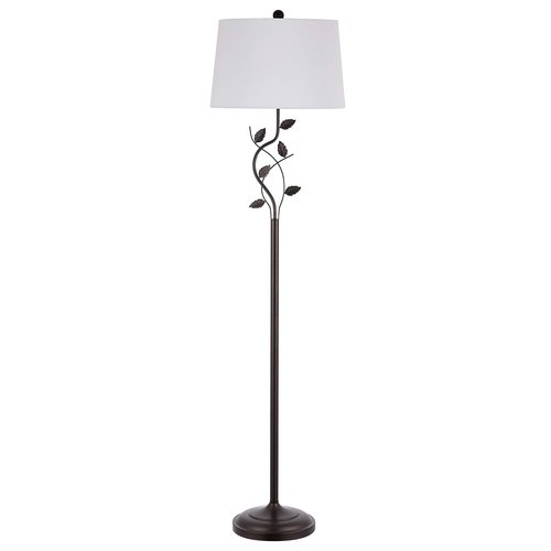 Safavieh Lighting Collection Rudy 62-inch Black Iron Floor Lamp (LED Bulb Included)