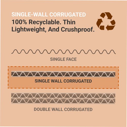 Aviditi BINBIN49 Corrugated Open Top Bin Box, 9" Length x 4" Width x 4-1/2" Height, Oyster White (Case of 50)