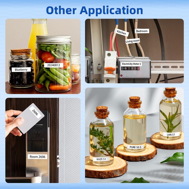 Compatible with Dymo LetraTag Label Maker Refills 91331 Plastic White Tape 12mm x 4m (1/2" x 13'), for Labeler Letra Tag 200B, LT 100T 100H Plus, 5-Pack Label KINGDOM Cartridges