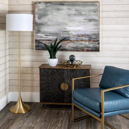 nuLOOM Ballwin 64" Metal Floor Lamp