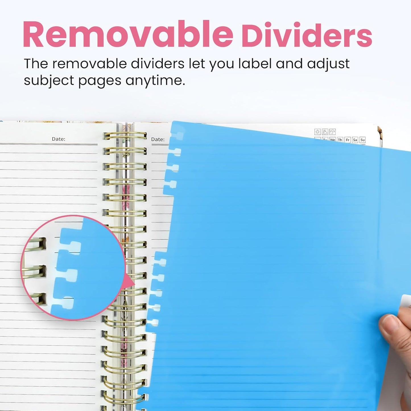 Taja A4 Subject Notebook - Lined Pages for Organized Note-Taking | Perfect for School & Work