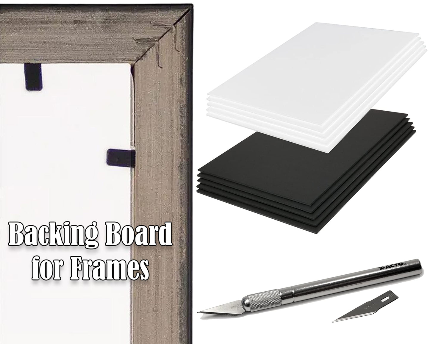 Black Foam Board 18x24 250PK. 3/16 Thick Black Foam Core Board Large 18x24 Black Poster Board. Foamcore – Quality Alternative for Black Cardboard, Polystyrene Rigid Foamboard Large Foamcore Backing