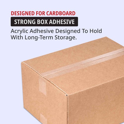 AVIDITI Packaging Tape for Boxes, 5in x 72 Yards, 2 Mil, 12-Pack | Clear Acrylic Tape Strong for Packing, Mailing, Boxing, Package, Shipping, Moving, Home and Office, Bulk Refill for Dispenser
