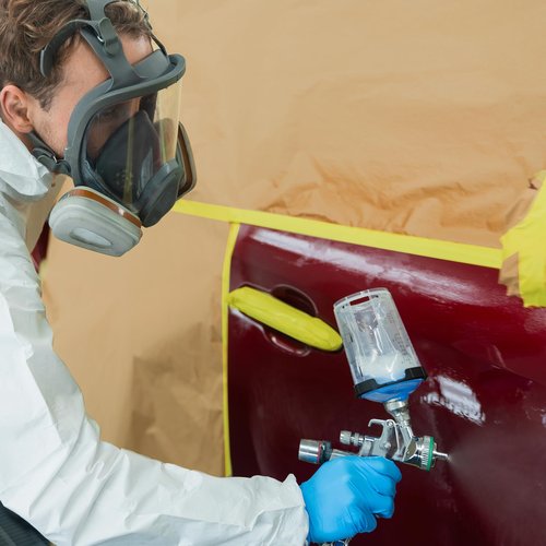 12Inchx50Feet Pre-Taped Masking Paper Roll - Heavy Painters Paper with Adhesive, Tear-Resistant for Auto Body, Wall Painting, Floor Protection, Furniture&DIY Projects(12 Roll) (12, 12inch*50feet)