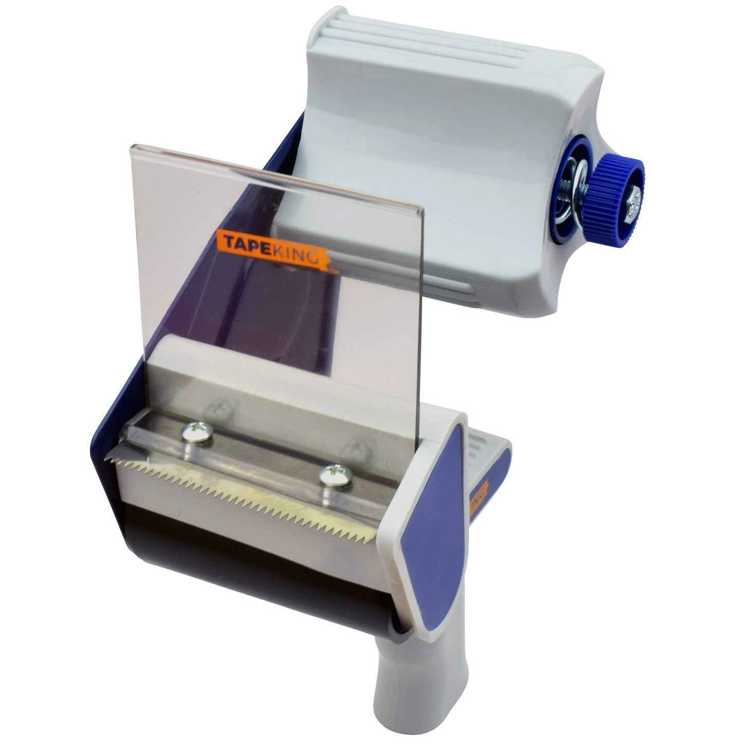 Tape King Packing Tape Dispenser Gun - Handheld Tape Gun with 1 Bonus Clear Packaging Tape (3 Inch Wide) - Shipping Tape for Sealing, Storing, and Moving Boxes, 1 Pack
