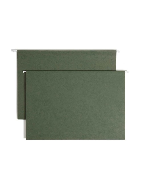 Smead Box Bottom Hanging File Folder, 2" Expansion, Legal Size, Standard Green, 25 per Box (64359)