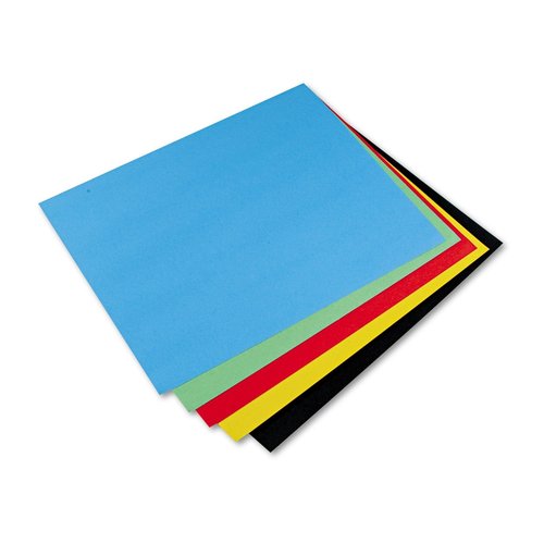 Pacon 4-Ply Railroad Board, White, 22" x 28", 25 Sheets