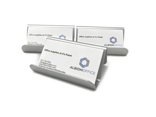 Aluminum Business Card Holder (3pack)