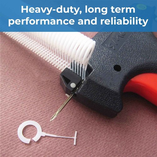 Perco 1- Inch 25mm J Hook Standard Tagging Attachments Fasteners Tag Pins (20,000 Barbs)