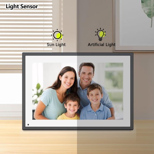 10.1 Inch Smart Digital Calendar Planner & Chore Chart, IPS HD Touchscreen Interactive Display for Family Schedules, Built-in Digital Picture Frames Function - Streamline Household Organization