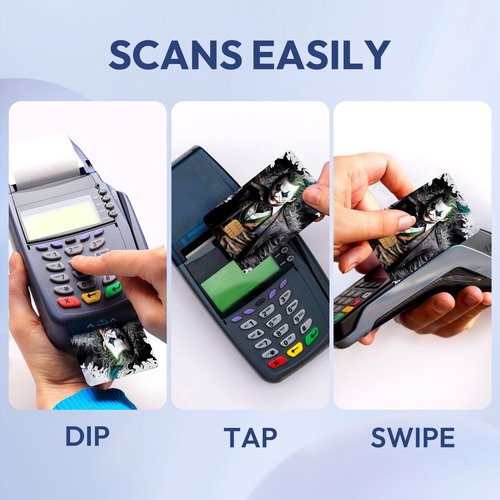 credit card skin,Debit card stickers,For keys, debit cards, credit cards, bank cards 4-piece set,Movie character stickers (B)