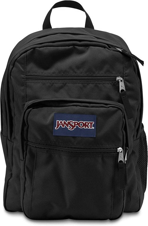 JanSport Big Student Backpack - 15-Inch Laptop School Bag | Durable Black Design