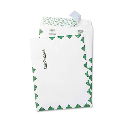 Quality Park Survivor R1330 Tyvek USPS First Class Mailer, #55, 6 x 9, White (Box of 100)