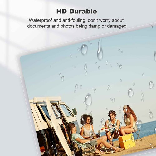 Bonsaii Laminating Sheets, 400 PCS 3mil Thermal Laminating Pouches, 9 x 11.5 inches, Letter Size, Clear and Durable, Suitable for Multiple Fields of Use-LP400