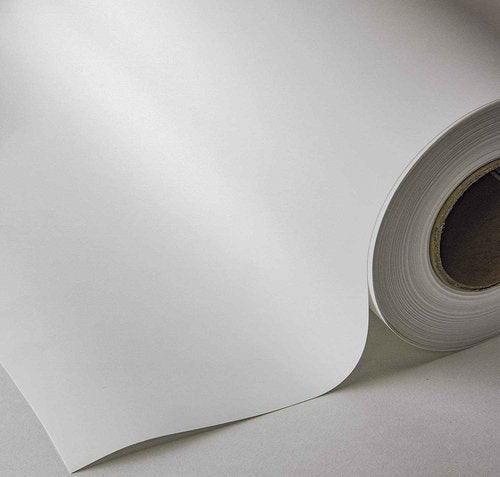 RCdepot1-1 x 24 inch x 100 ft Matte Polypropylene Banner roll (NOT self adhesive) film poly Vinyl Waterproof 2 inch core, Wide Format Inkjet print poster signs pvc