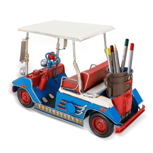 Roykaw Creative Pen/Pencil Holder for Men Women- Shaped Pen Holder, Vintage & Pragmatic Desktop Organizer, Golf Office Decor for Men