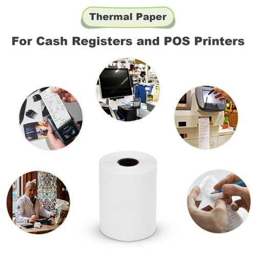 MFLABEL 2 1/4" x 50' Thermal Paper Cash Register POS Receipt Paper Credit Card Paper 50 Rolls