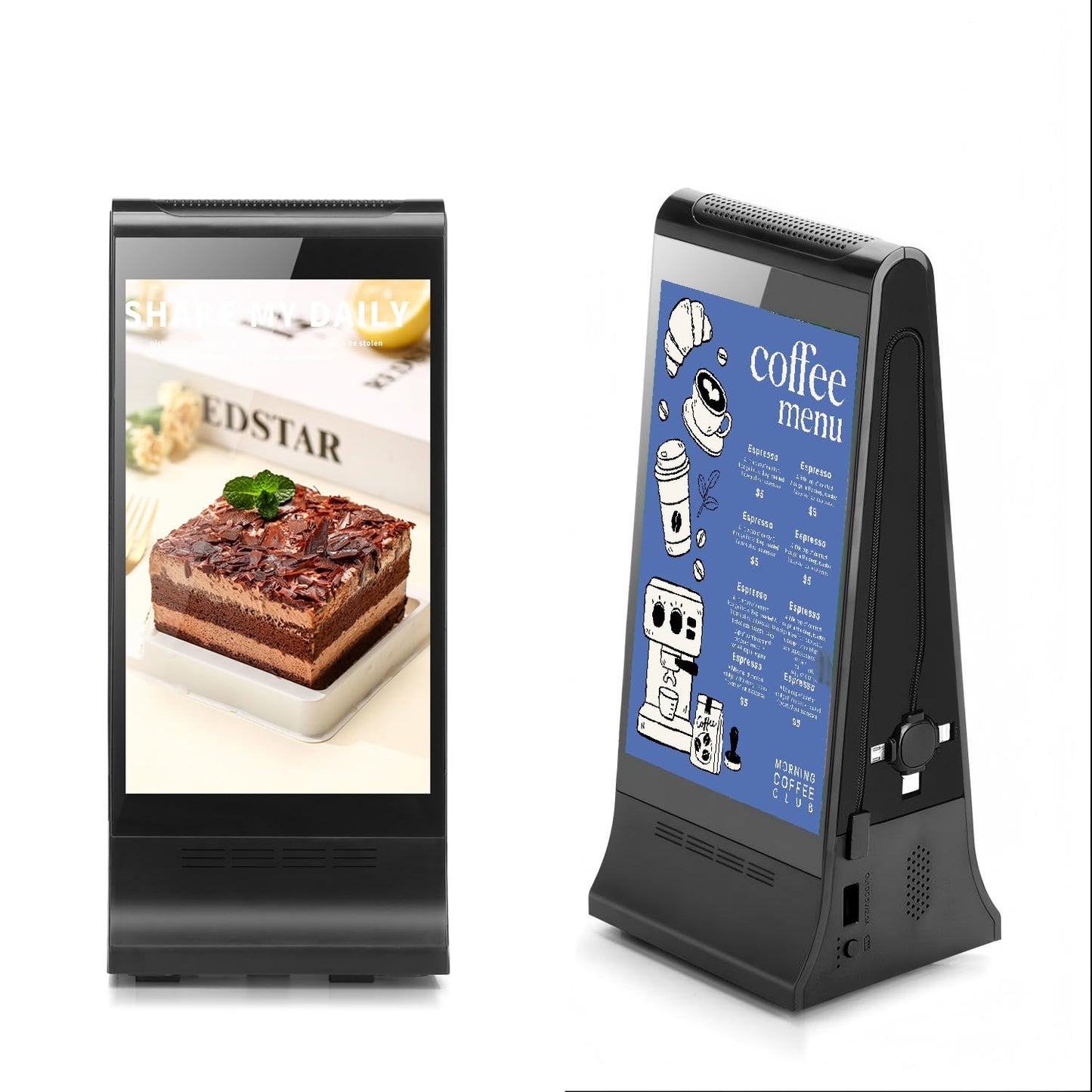 WeADS 868PX Dual-Sided 8" Interactive Digital Signage